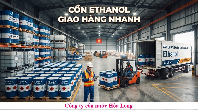 Cồn Ethanol Giao Hàng Nhanh – Giải Pháp Cung Ứng Ổn Định Cho Doanh Nghiệp
